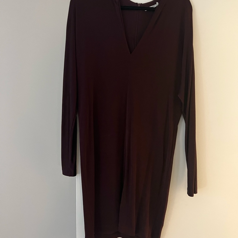 T by Alexander Wang purple dress medium